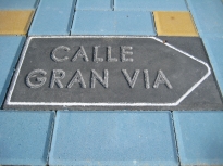 Grabado direccion calle.